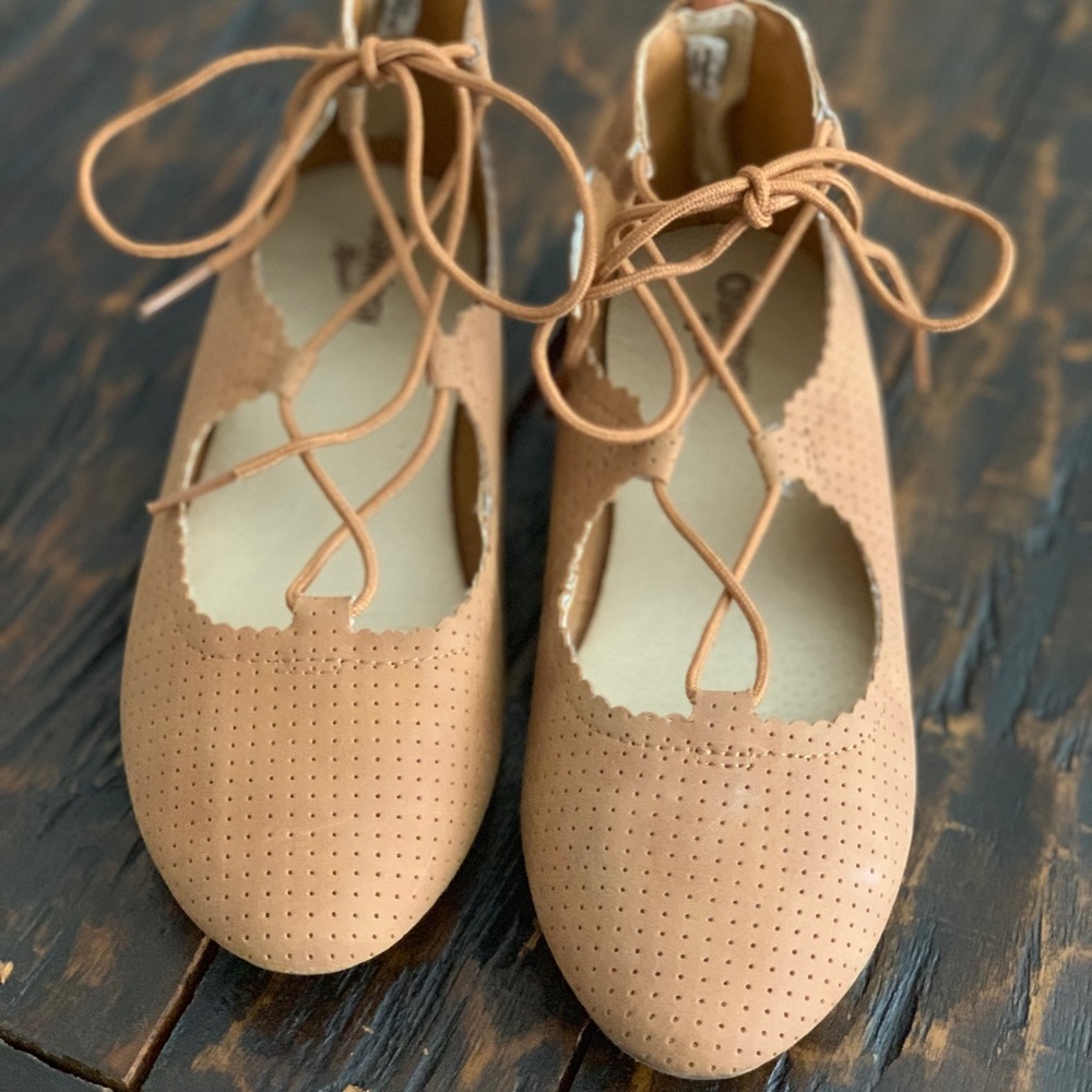 Osh Kosh Bgosh girls SIZE 3 ballet flat shoes